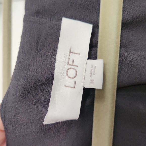 LOFT | Tiered Hydrangea Maxi Long Sleeve Dress - Picture 9 of 11